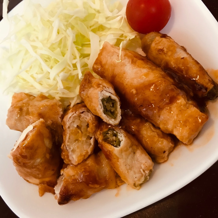 栄養満点！食べ応え満点！野菜の肉巻き